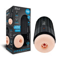 Zolo Masturbator – USB Rechargeable, Body-Safe Silicone – Black