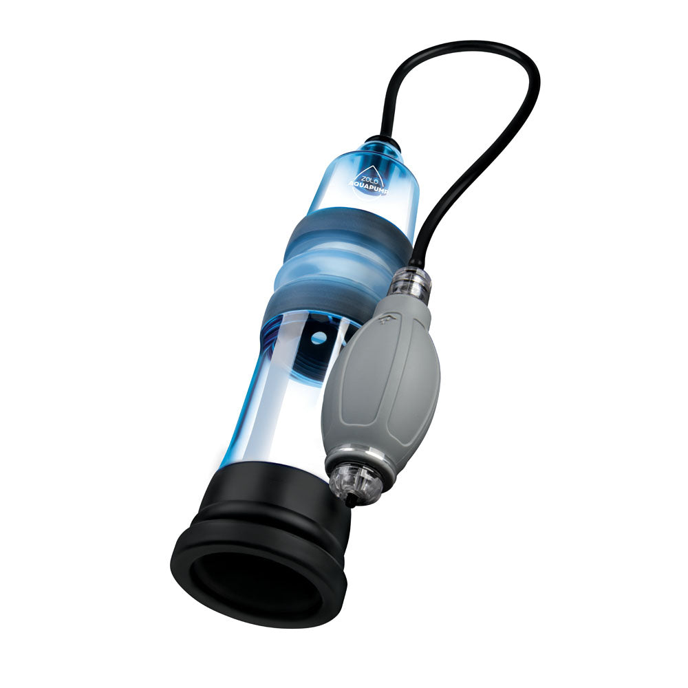 Zolo Pump – Waterproof, Rechargeable – Blue