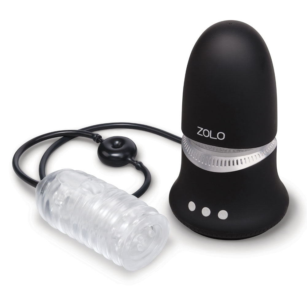 Zolo Masturbator – Hands-Free, Mains Powered – Black