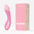 Zini Vibrator – USB Rechargeable – Body-Safe Silicone – Cherry Blossom – 18.2 cm