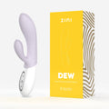 Zini Vibrator – USB Rechargeable, Body-Safe Silicone – Purple Hydrangea – 20 cm