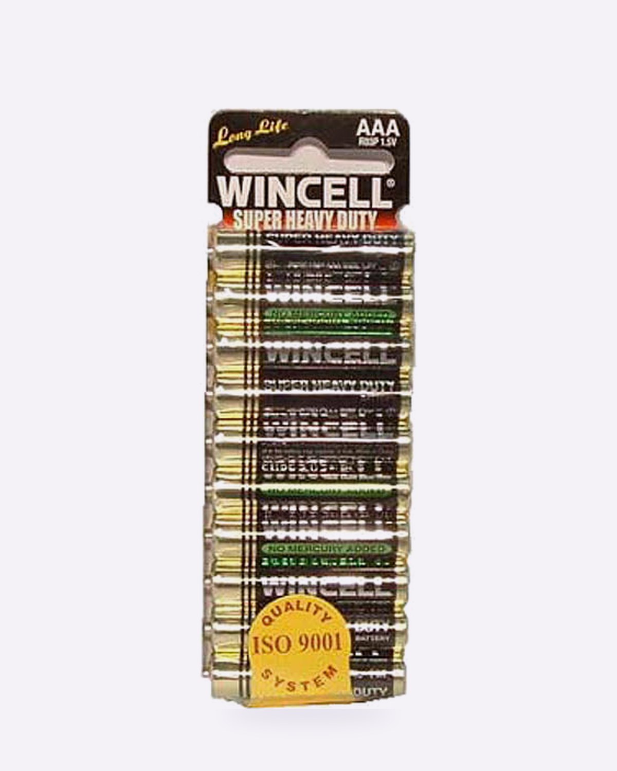 Wincell AAA super heavy duty batteries 10 pack