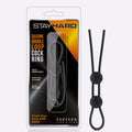 Blush Stay Hard Adjustable Double Loop Cock Ring