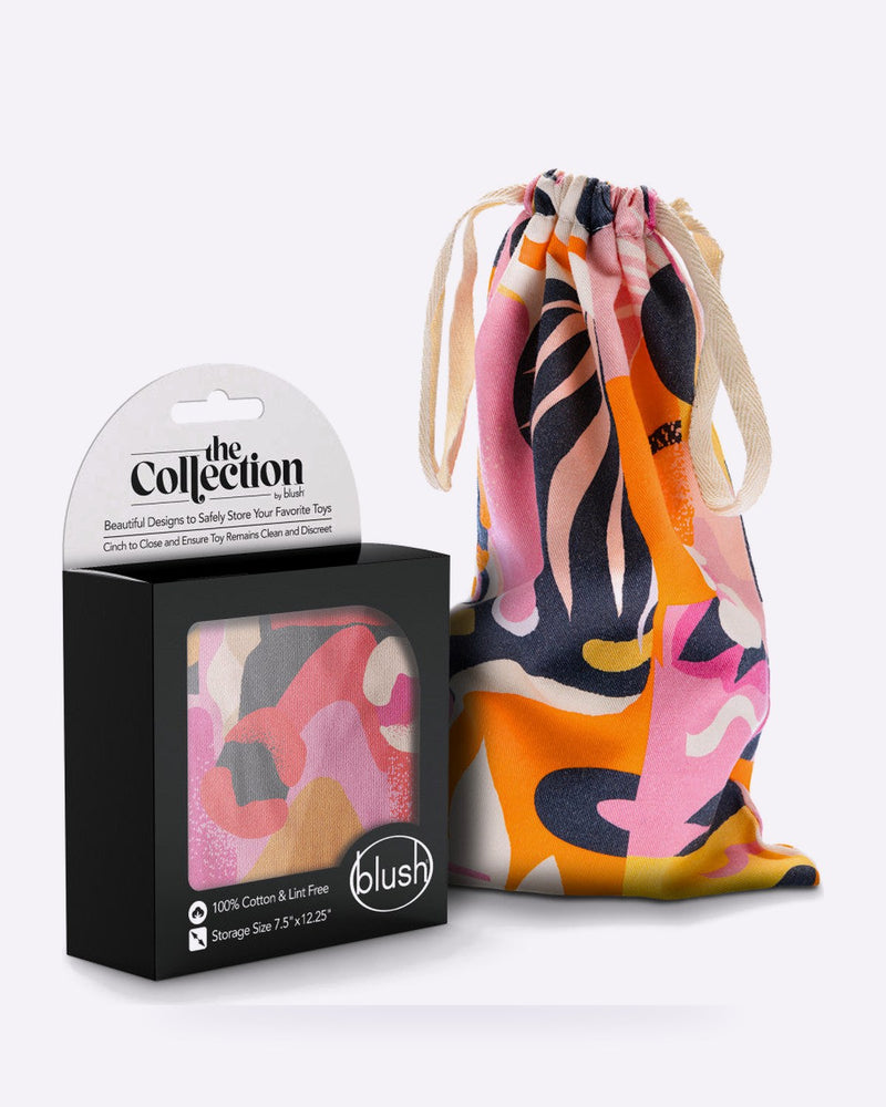 Blush The Collection Burst Cotton Toy Storage Bag