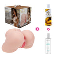 XKIN Realistic Design Masturbator Bundle – Toy, Lube & Toy Cleaner