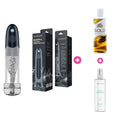 LuvPump Waterproof Pump Bundle – Toy, Lube & Toy Cleaner