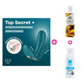 Satisfyer wearable couples kit with lube and toy cleaner