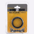 Boneyard 40 mm black silicone cock ring