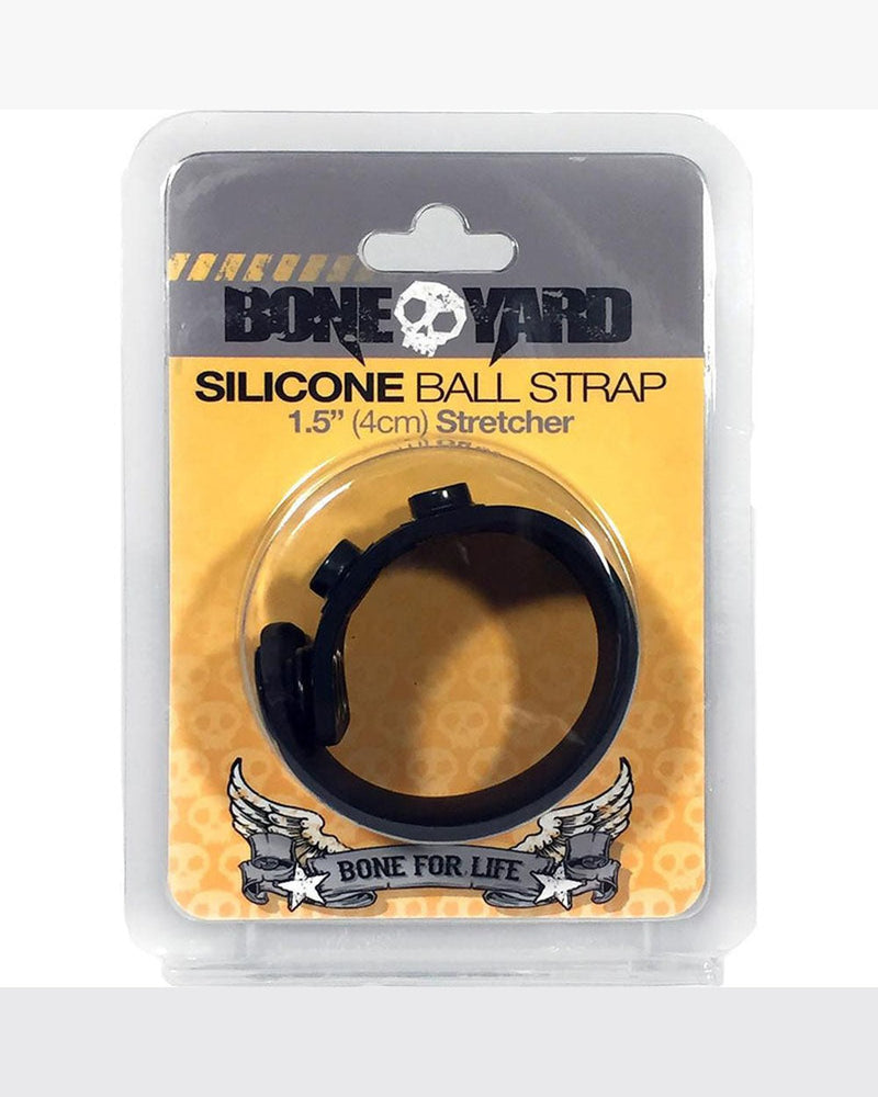 Boneyard Silicone Snap Ball Strap – Black