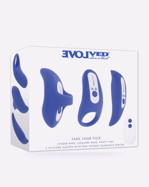 Evolved Take Your Pick Remote Bullet Couples Kit