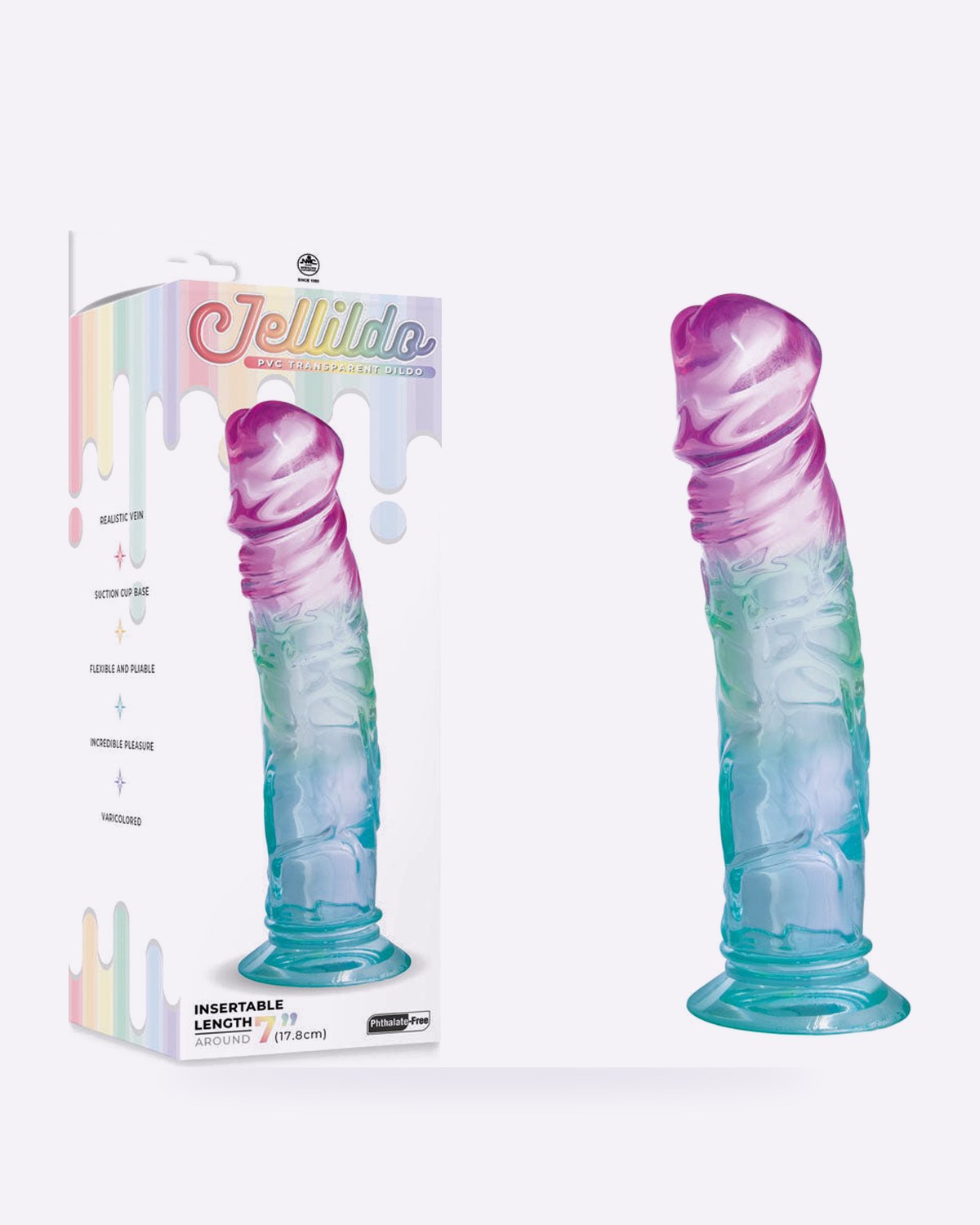 Jellido 18 cm Jelly Realistic Dildo