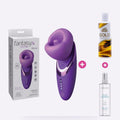 Bundle & save – Fantasy For Her Pleasure Sucker Bundle – Toy, Lube & Toy Cleaner