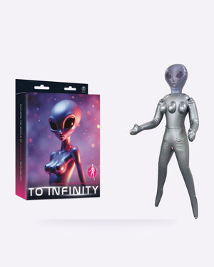 To Infinity Standing Alien Inflatable Love Doll
