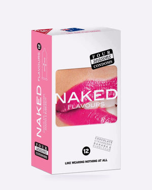 Four Seasons Naked Flavours Mixed Flavoured Condoms