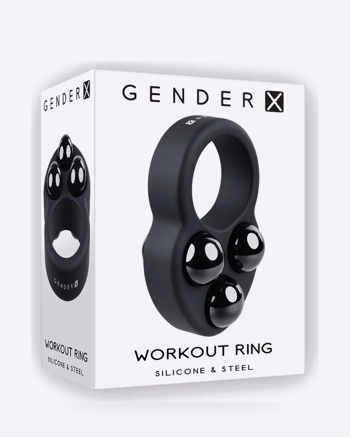 Gender X Workout Ring Weighted Silicone Cock Ring