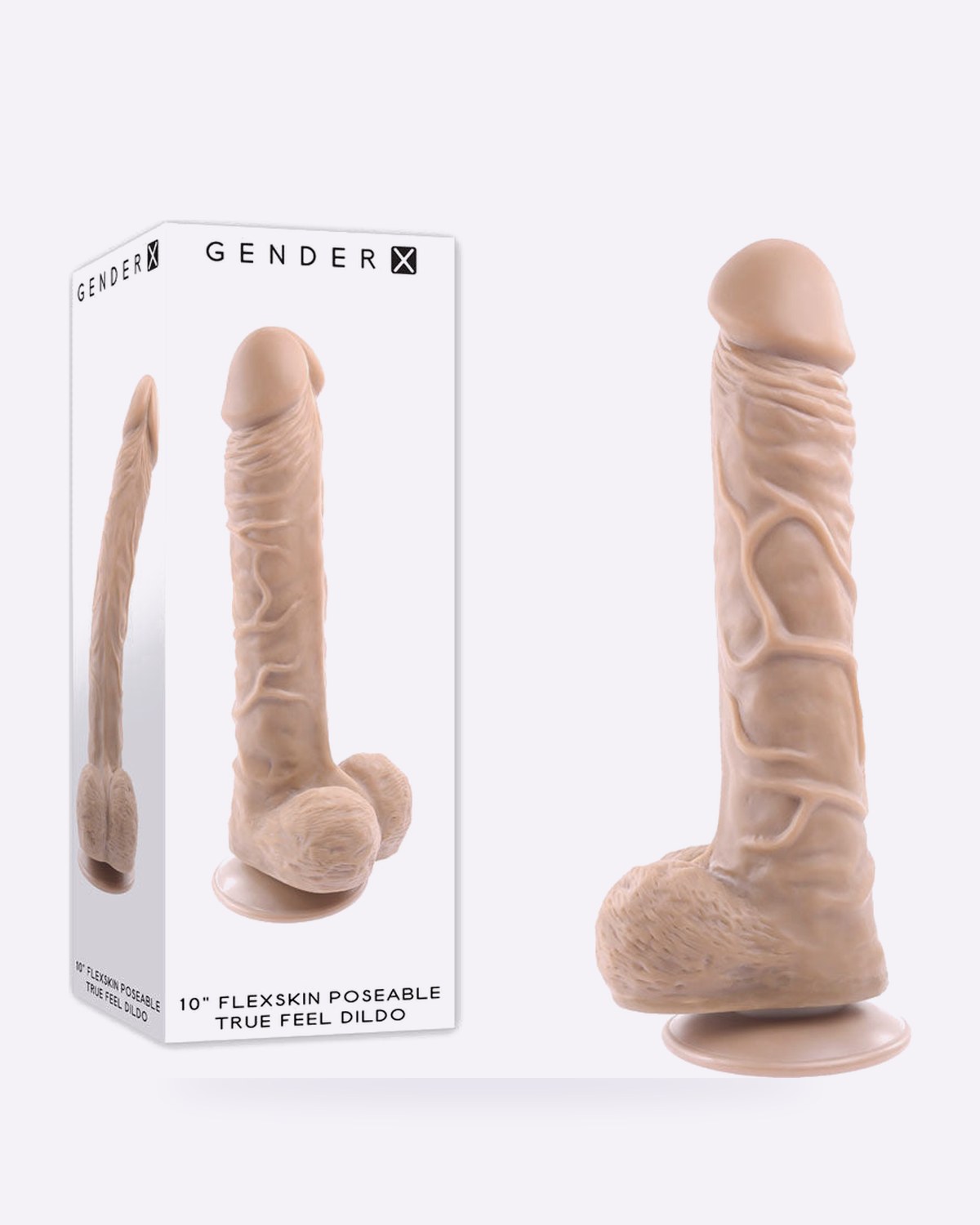 Gender X FlexSkin Poseable True Feel 25 cm Dildo