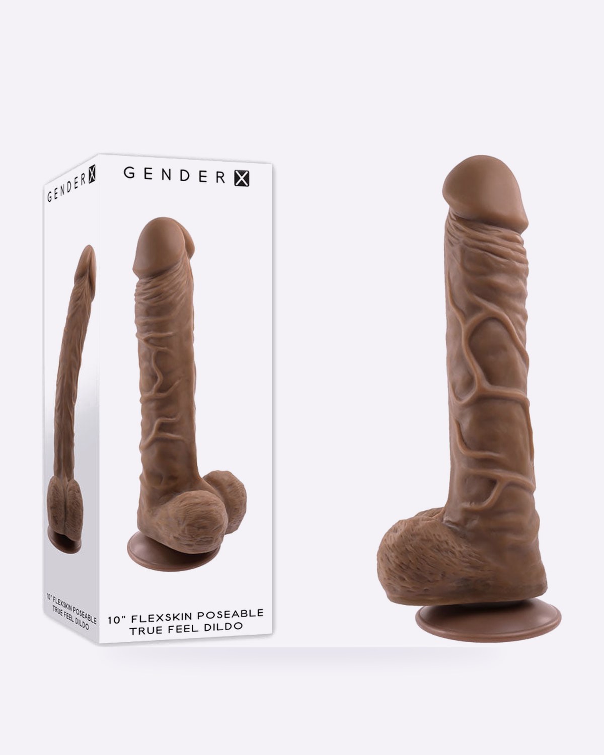 Gender X FlexSkin Poseable True Feel 25 cm Dildo