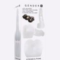 Gender X Stroke & Poke Clear 2-in-1 Stroker Dong