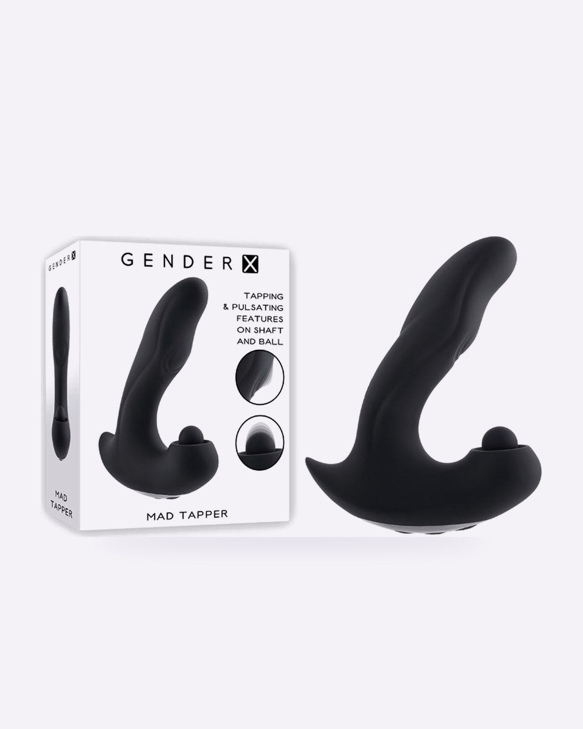 Gender X Mad Tapper Triple Motor Tapping Anal Vibrator