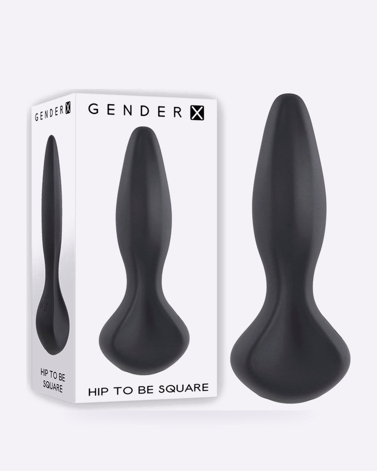 Gender X Hip To Be Square Vibrating Butt Plug