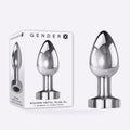 Gender X Rockin' Metal Vibrating Butt Plug