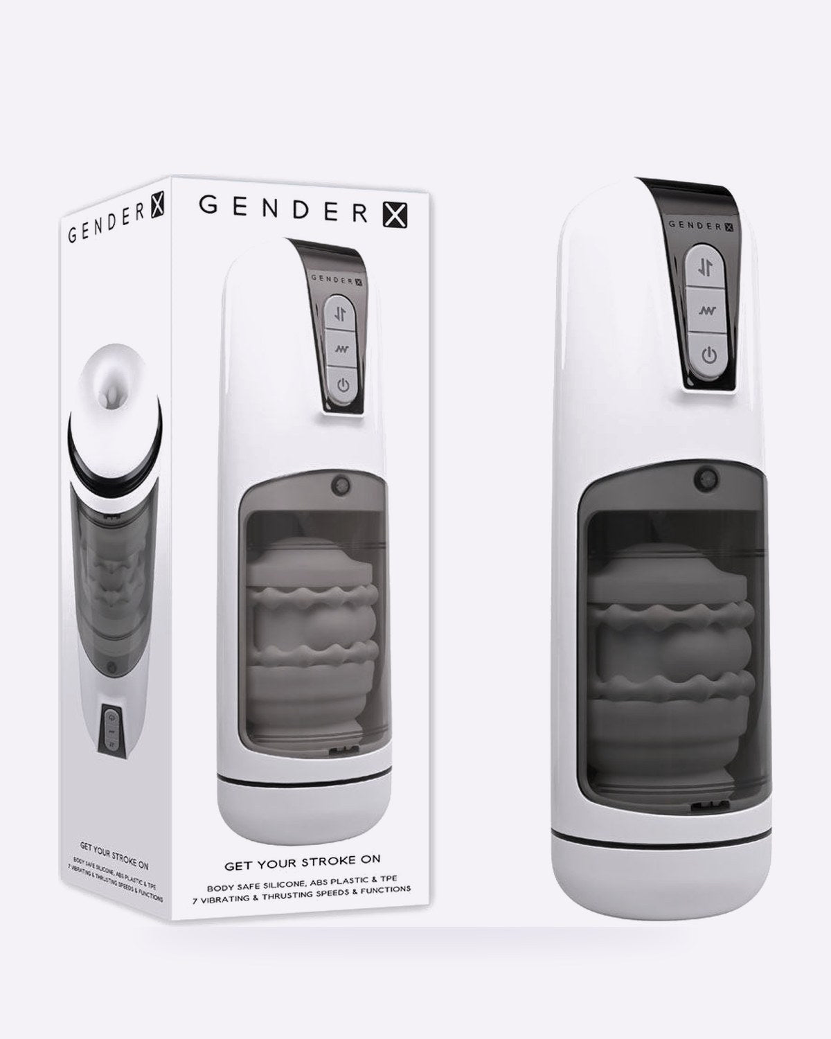 Gender X Get Your Stroke On Thrusting & Vibrating Stroker