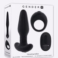 Gender X Teamwork Vibrating Plug & Cock Ring Kit