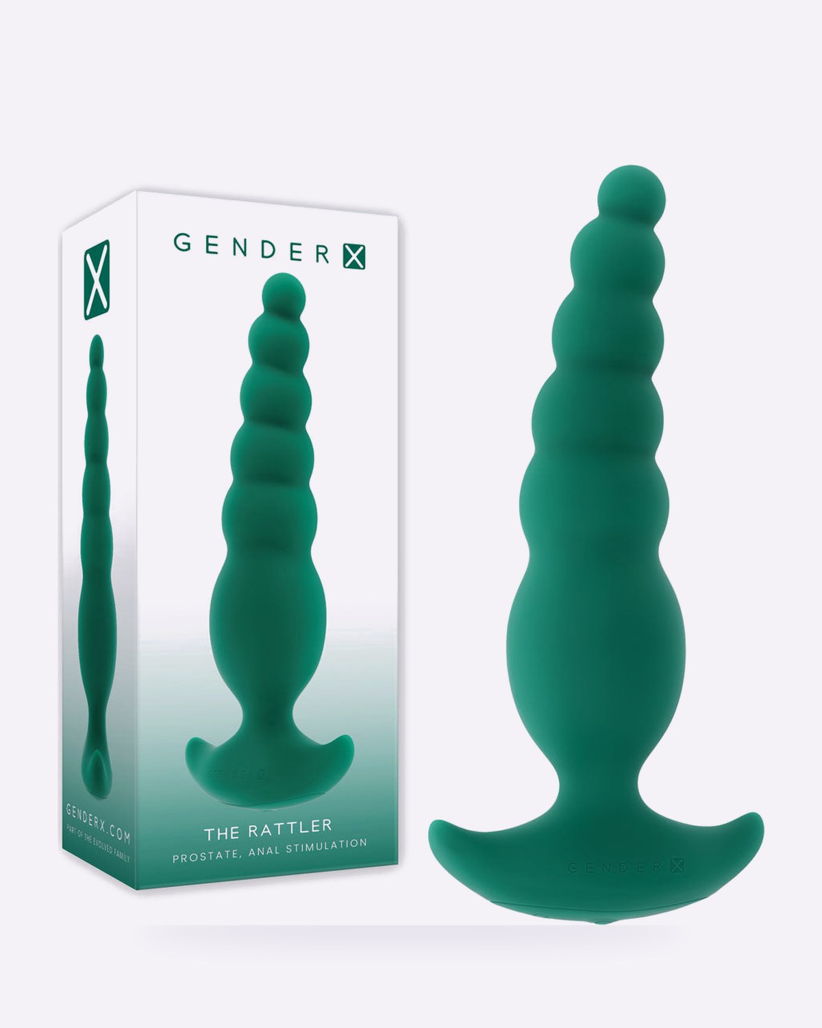 Gender X The Rattler Twirling Vibrating Anal Plug