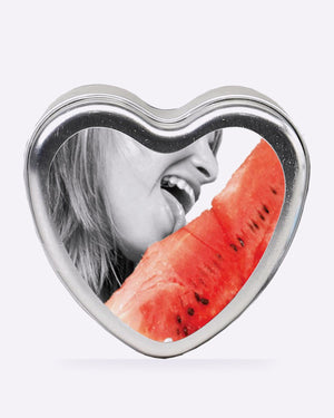 Earthly Body Edible Heart Massage Candle 113 g