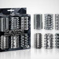 The 9's Crystalline TPR Cock Sleeves