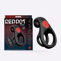 Red Dot Rings V2 black vibrating cock ring with remote