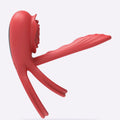 Adam & Eve red vibrating rose girth enhancer