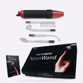 KinkLab Neon Wand Electrosex Kit with Adapter