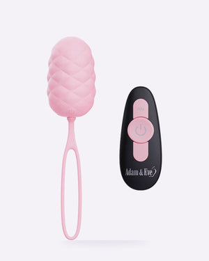 Adam & Eve Pillow Talk Remote Control Vibrating Egg