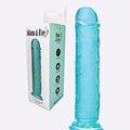Adam & Eve Crystal Gem emerald green suction cup dildo