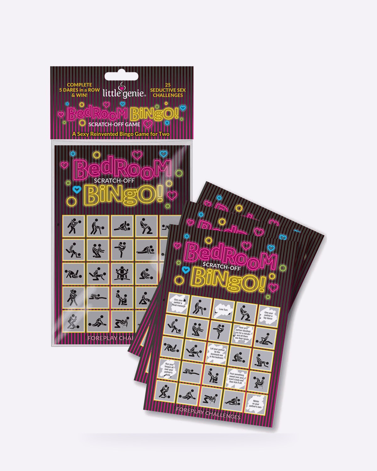 Bedroom Bingo Scratch-Off Couples Game