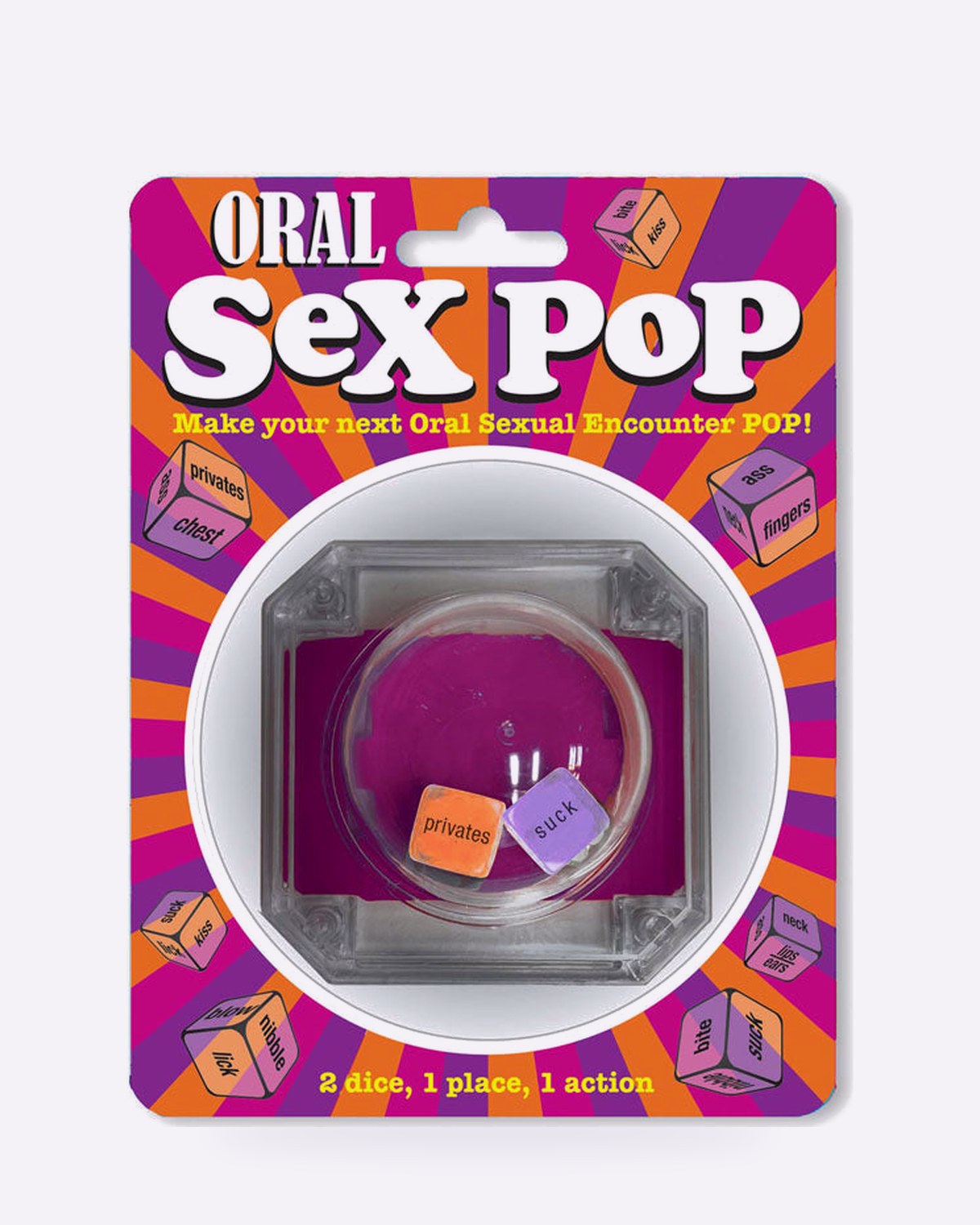 Oral Sex Pop Popping Dice Game