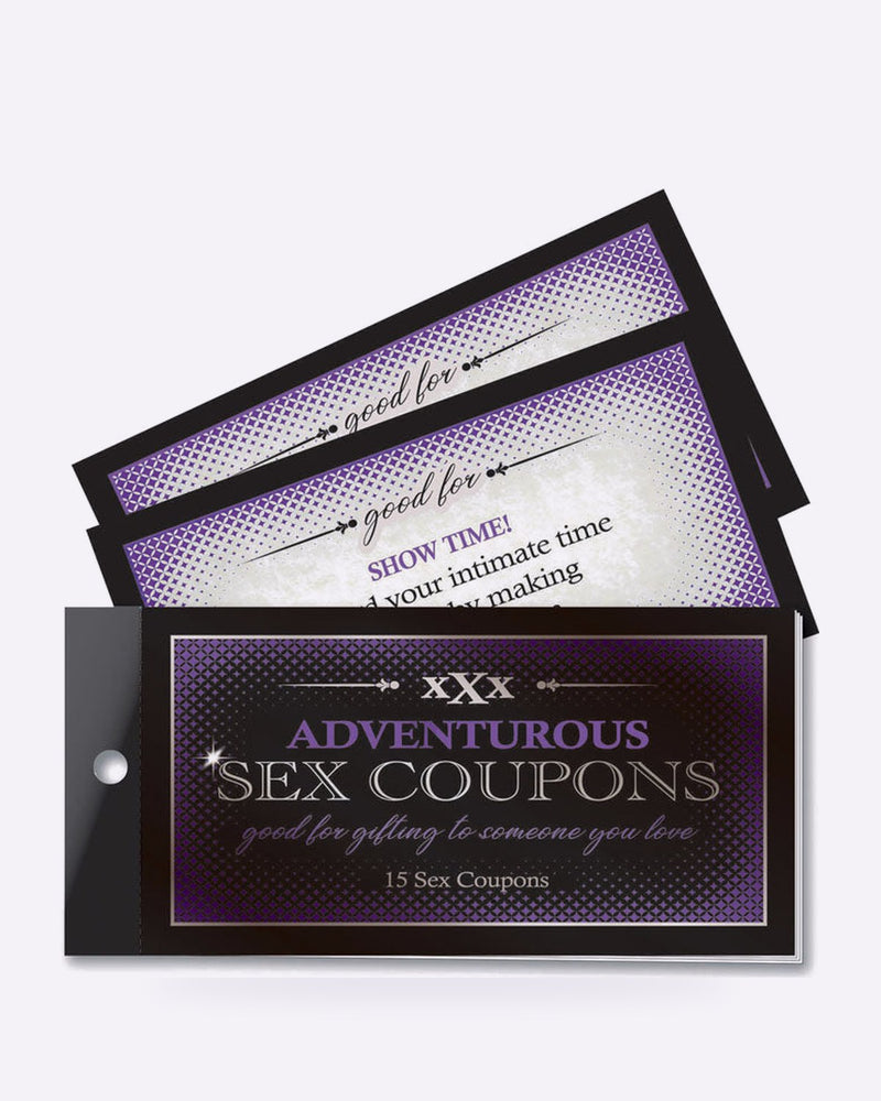 Little Genie Adventurous Sex Coupons – 15 Pack