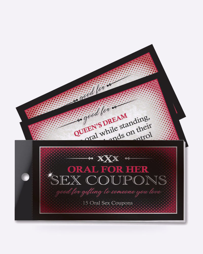 Little Genie Oral for Her Sex Coupons – 15 Pack