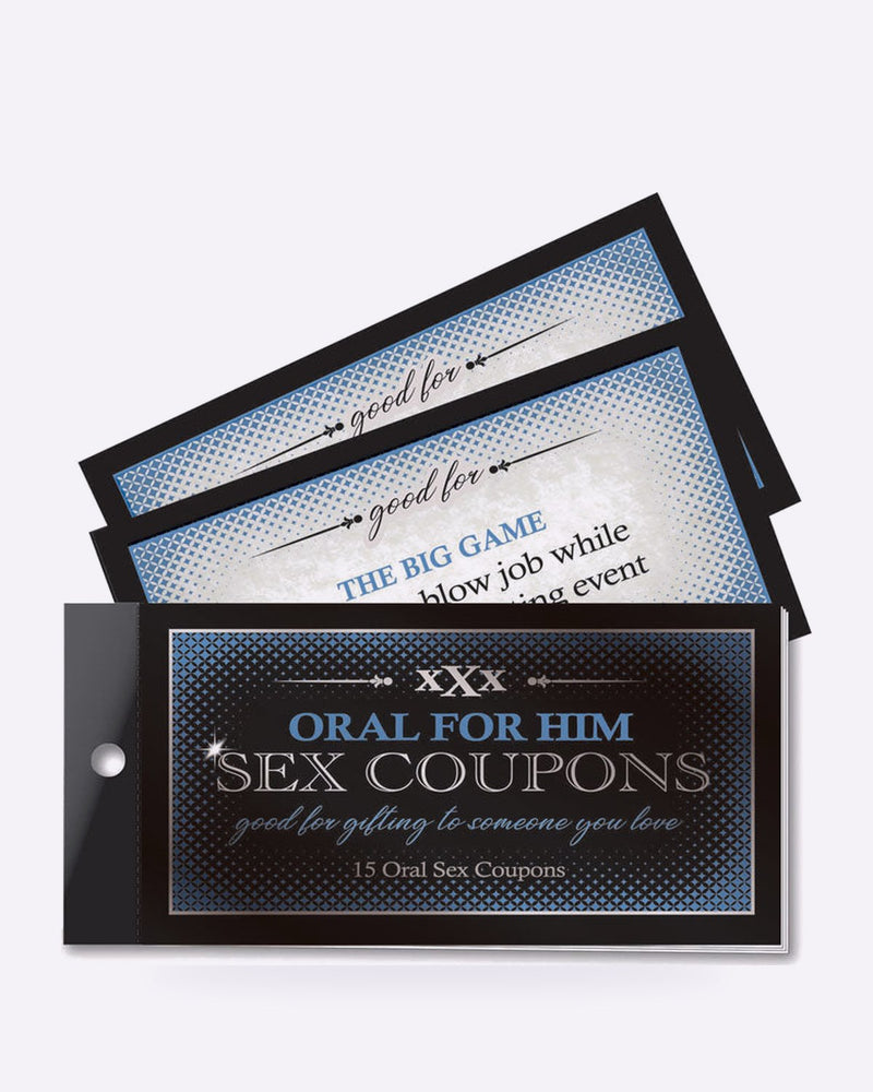 Little Genie Oral for Him Sex Coupons – 15 Pack