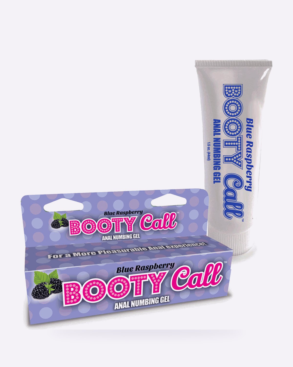 Booty Call blue raspberry anal numbing gel 44 ml