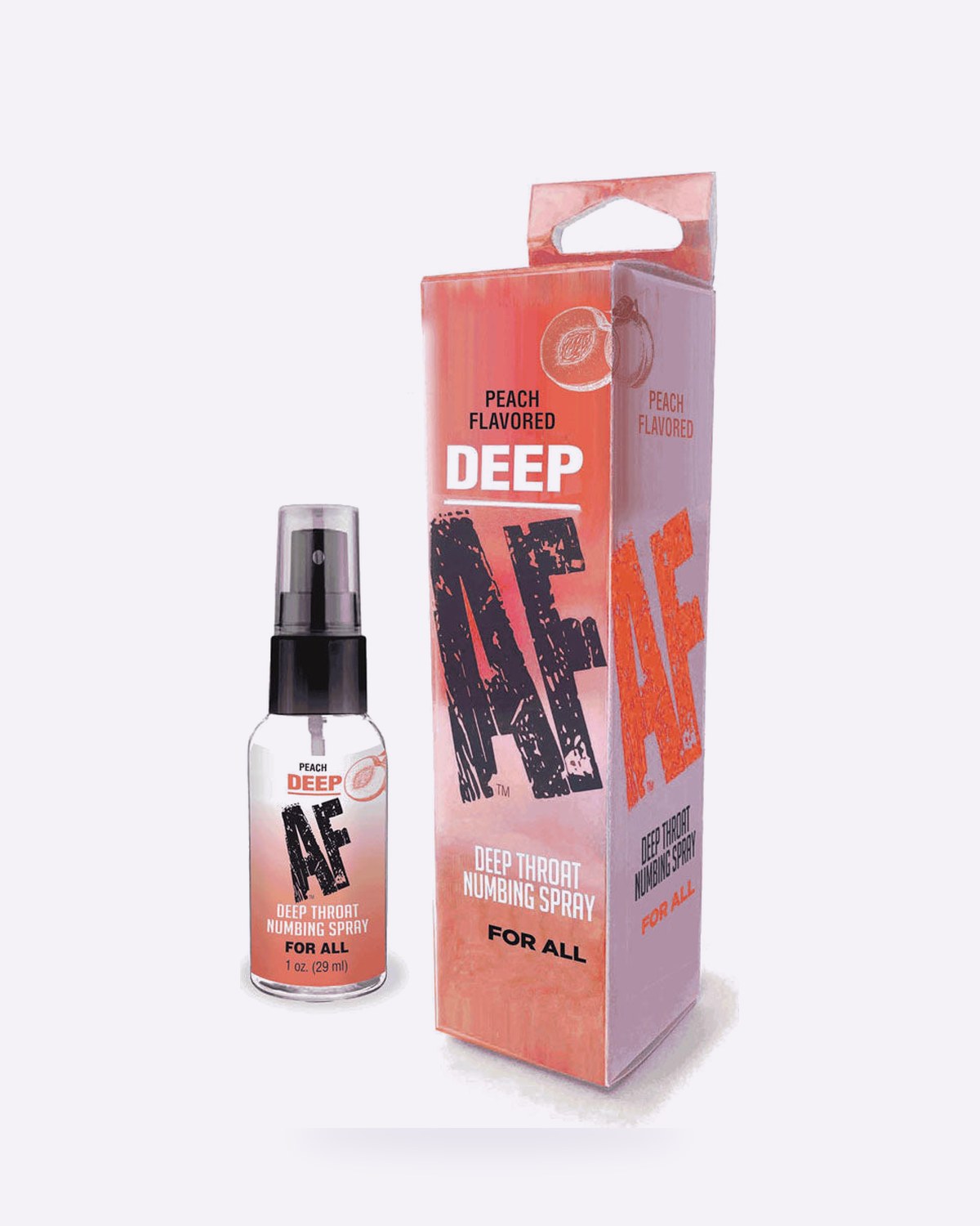 Deep AF peach deep throat spray 29 ml