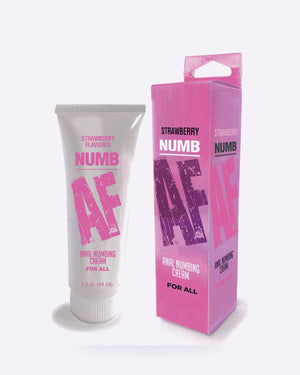 Numb AF strawberry anal numbing cream 44 ml