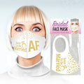 Little Genie Soon to Be Married AF Bridal Face Mask