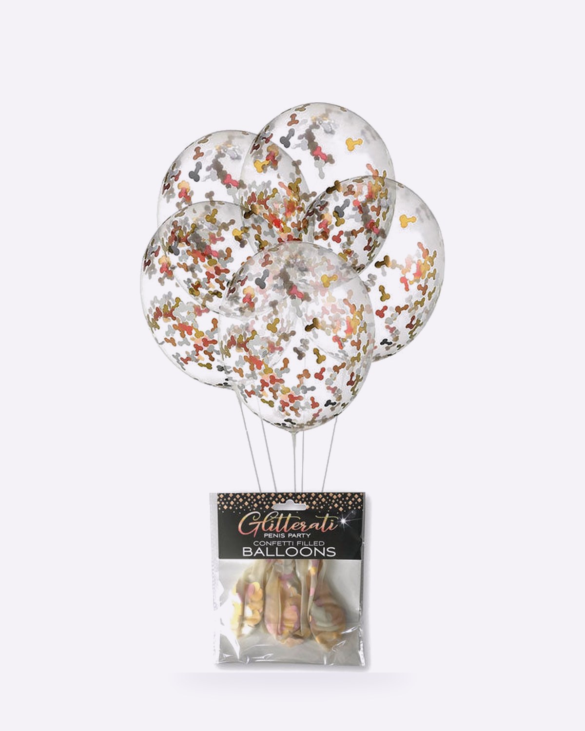 Little Genie Glitterati Confetti Balloons