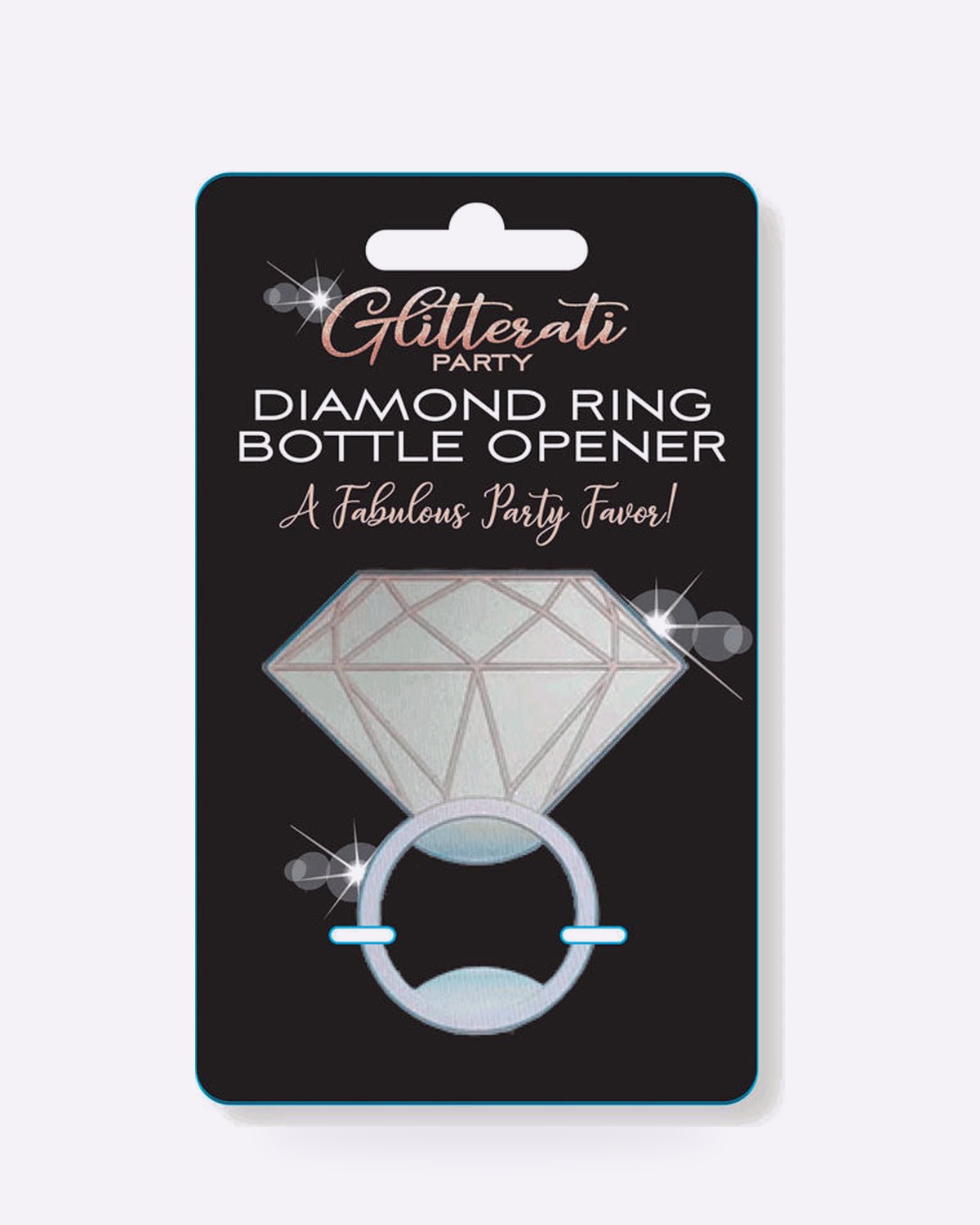 Little Genie Glitterati Diamond Ring Bottle Opener