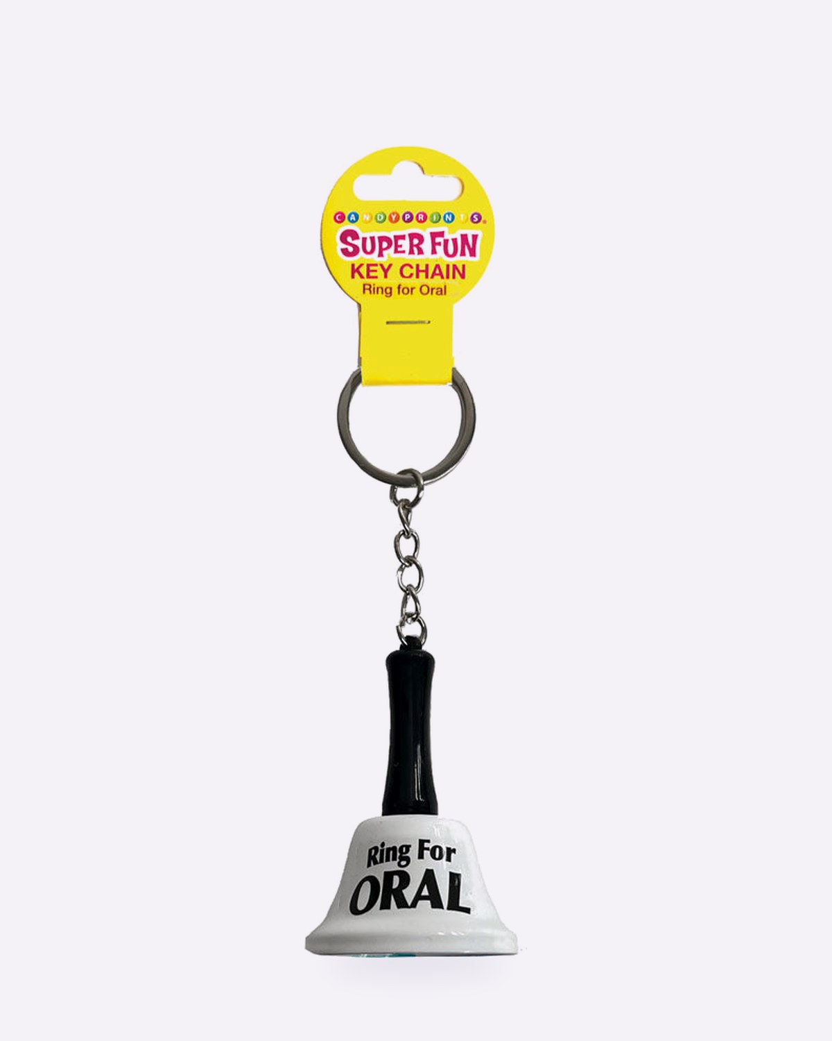 Super Fun ring for oral bell novelty keychain