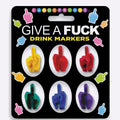 Little Genie Give a Fuck FU Finger Drink Markers