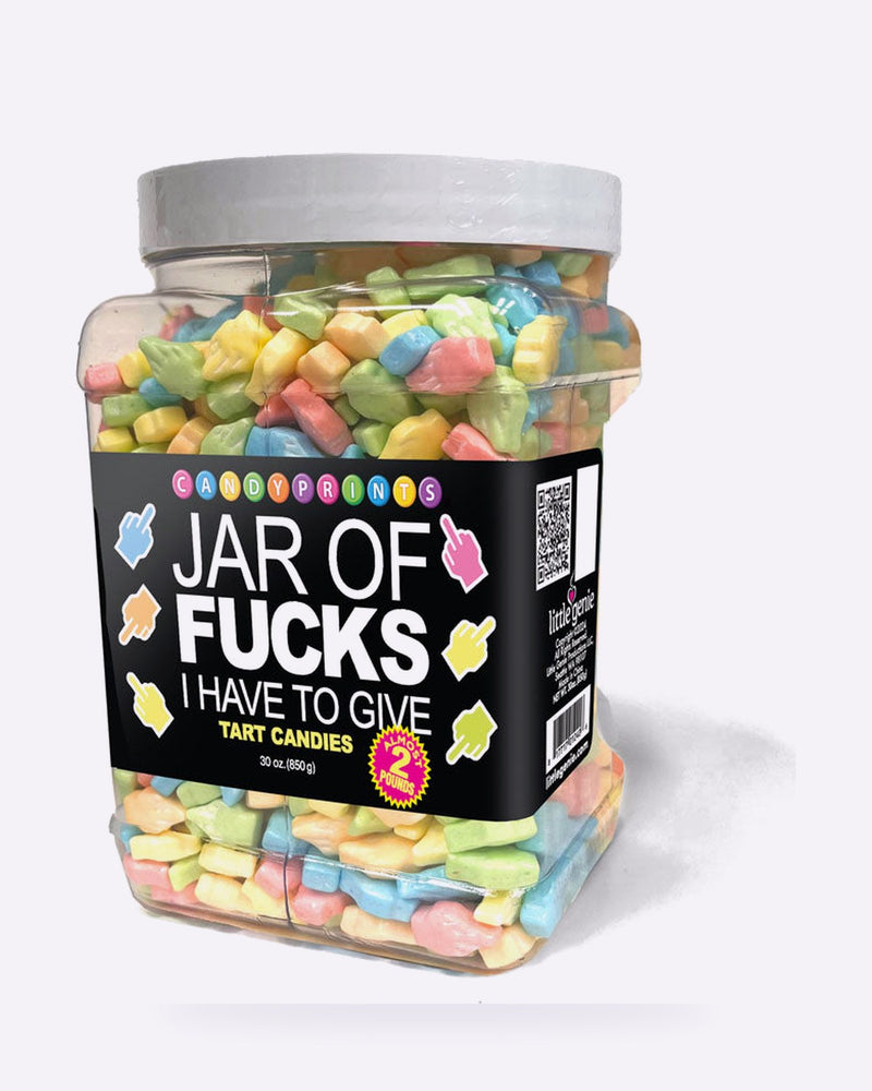 Little Genie Jar of Fucks I Have to Give – 850 g