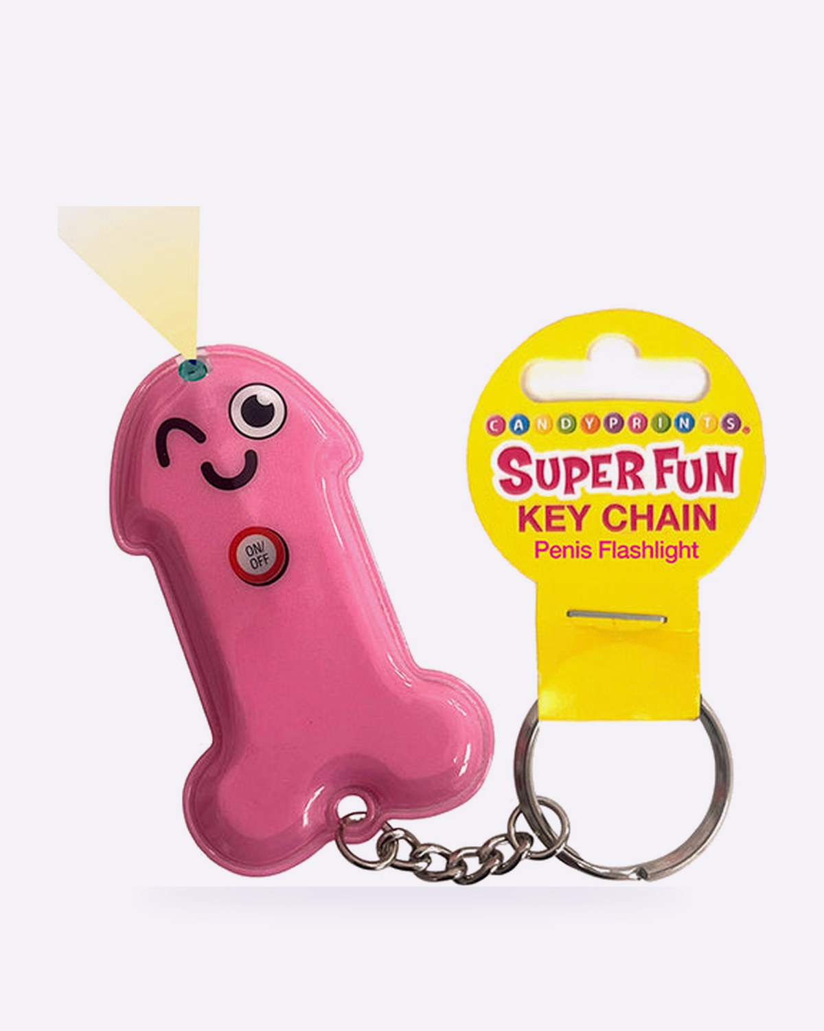 Super Fun penis flashlight novelty keychain